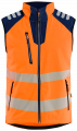 3091 Softshell-liivi High-Vis Blåkläder 
