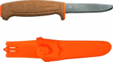 Floating Serrated Knife puukko Hi-Vis Orange