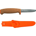 Floating Serrated Knife puukko Hi-Vis Orange