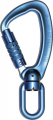 IKV 34 Triple Carabiner Hook Swivel