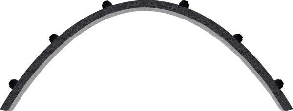 Zenith X MAX Front Pad hikipanta vakio