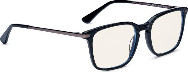 Chicago ProBlu lasit black-gunmet