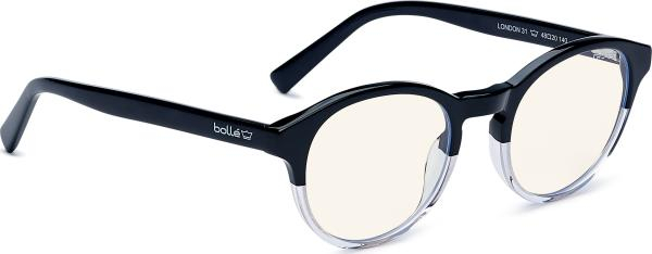 London ProBlu lasit black-crystal