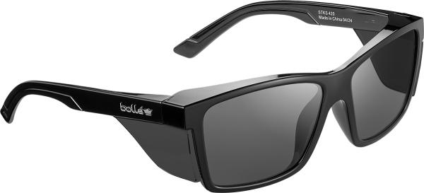 STKS 420 suojalasit trans. musta smoke