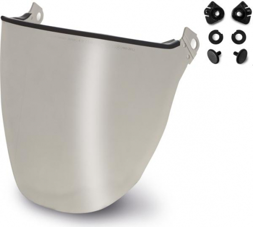 Superplasma Full Face Visor SilverMirro