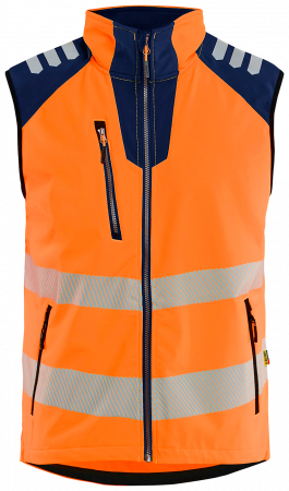 3091 Softshell-liivi High-Vis Blåkläder 