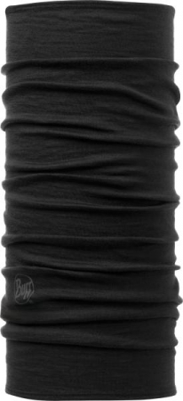 Merino Wool BUFF black