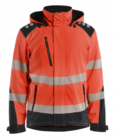 4400 Highvis Softshell-takki kevyesti topattu Blåkläder
