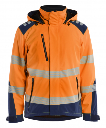 4400 Highvis Softshell-takki kevyesti topattu Blåkläder