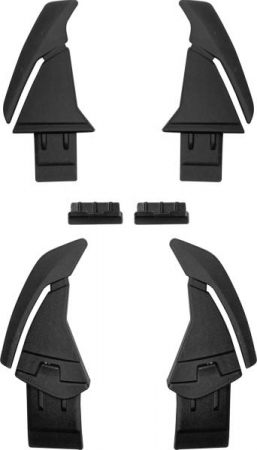 Primero Lamp Clips otsavalokiinnikkeet musta