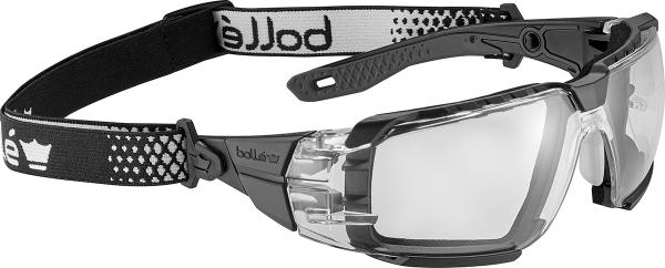 Rush+ 2.0 XP Foam M/L musta-harm.suojalasit kirkas