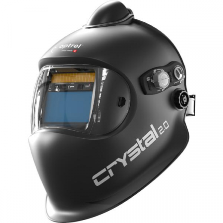 Crystal 2.0 PAPR hitsausmaski musta