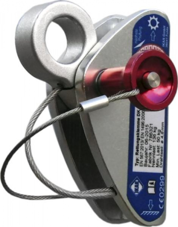 Rescue Clamp vaijerille