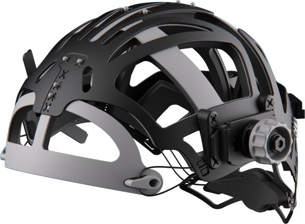 Isofit Headgear pääosa harmaat nupit