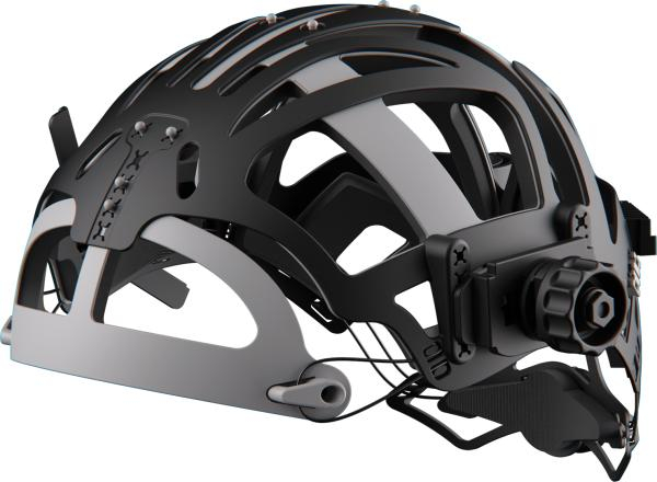 Isofit Headgear pääosa mustat nupit