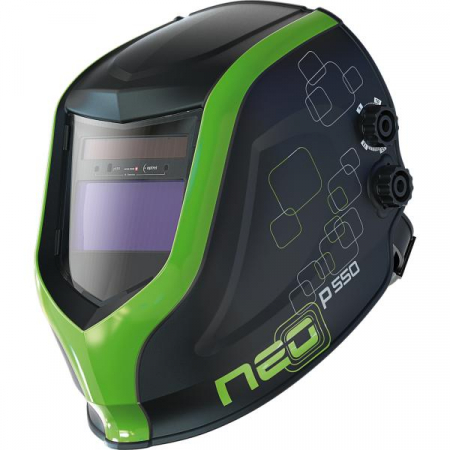 Neo p550 hitsausmaski musta-vihreä