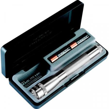 Mini Mag LED 2AA lahja harmaa