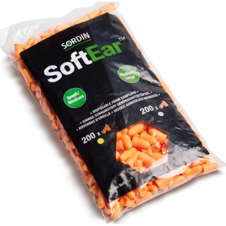 SoftEar korvatulpat S-M Refill 200pr