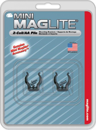 Maglite AA seinäkiinnikepari