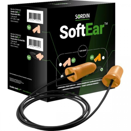 SoftEar Cord korvatulpat S-M 100kpl