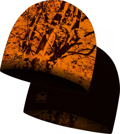 Microfiber Reversible Hat Camo Orange
